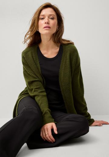 Длинный кардиган