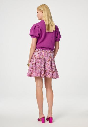 Юбка с воланами