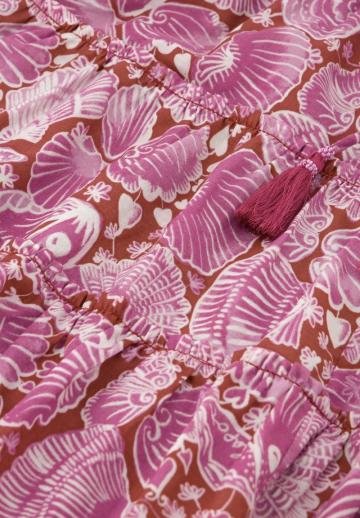 Юбка с воланами