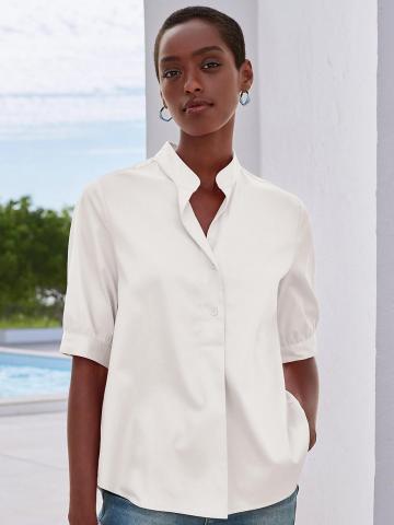 Блузка с коротким рукавом