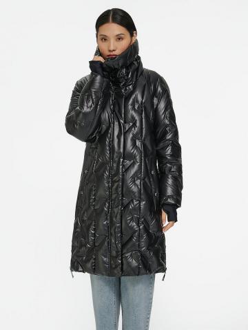 Стеганое пальто