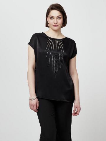 Кофта с круглым вырезом