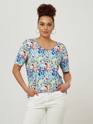 Кофта с круглым вырезом