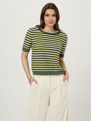 Пуловер с круглым вырезом