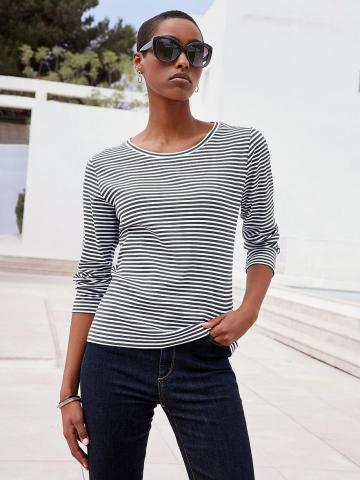 Кофта с круглым вырезом