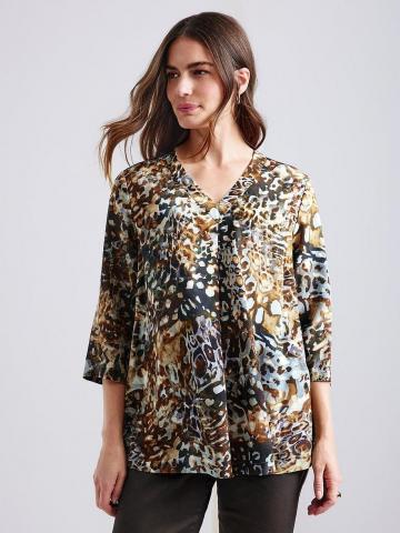 Длинная блузка