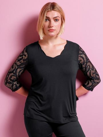 Кофта с вырезом V