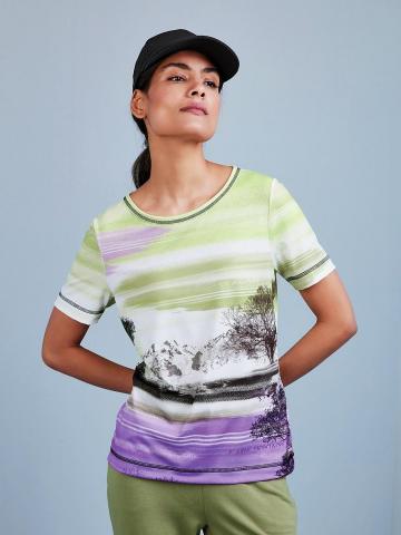 Кофта с круглым вырезом