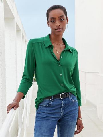 Блузка из джерси