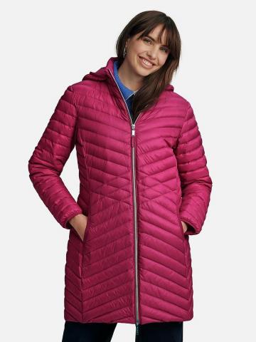 Длинный пуховик