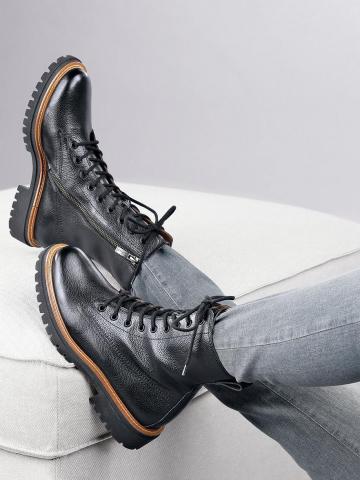 Полусапожки на шнурках