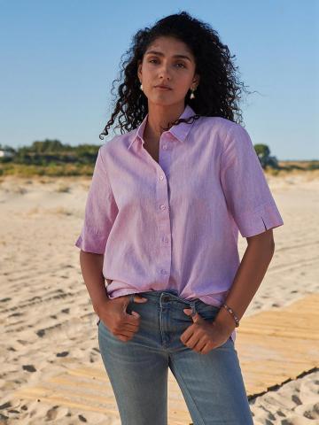 Блузка с коротким рукавом