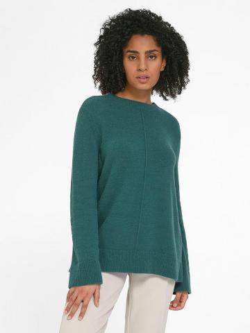 Пуловер с круглым вырезом