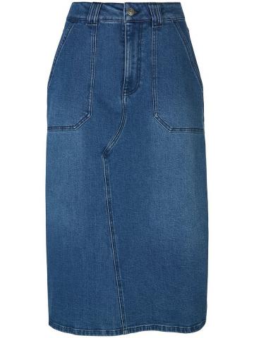 Джинсовая юбка