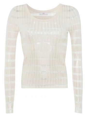 Пуловер с круглым вырезом