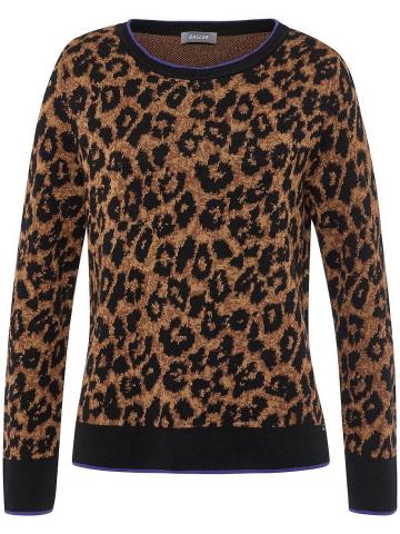 Пуловер с круглым вырезом