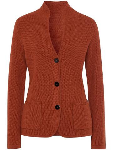 Вязаный блейзер