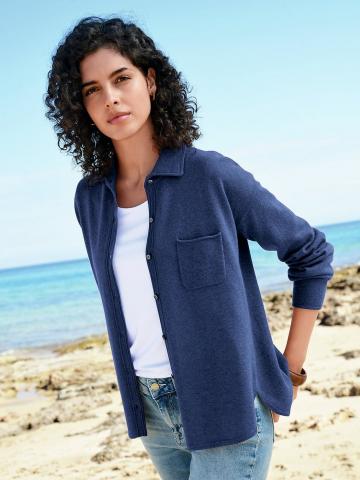 Вязаная кофта