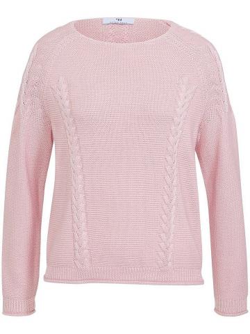 Пуловер с круглым вырезом