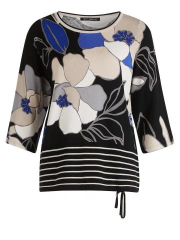 Пуловер с круглым вырезом