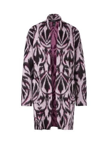 Длинный вязаный кардиган