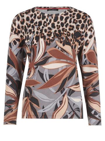 Пуловер с круглым вырезом