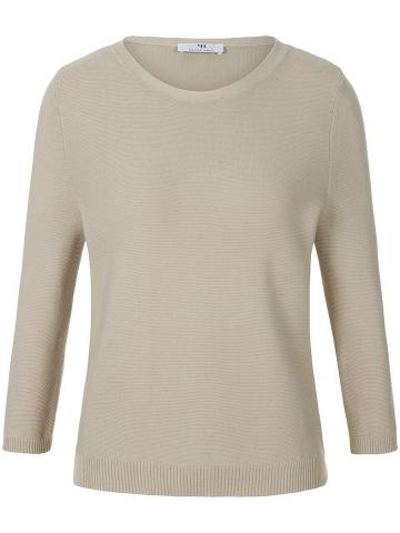 Пуловер с круглым вырезом