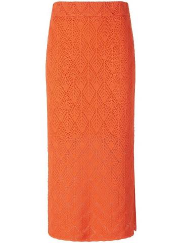 Вязаная юбка