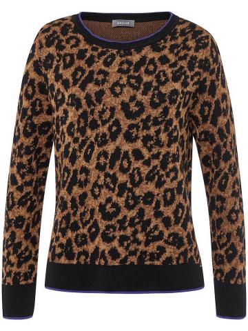 Пуловер с круглым вырезом