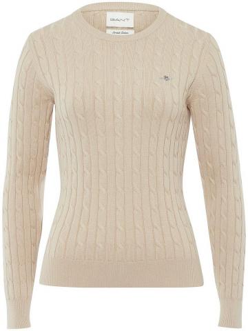 Пуловер с круглым вырезом