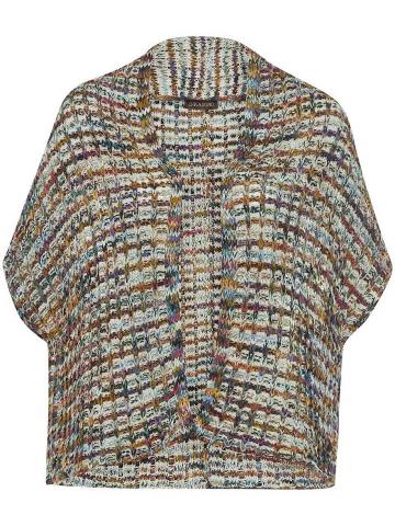 Вязаная жилетка