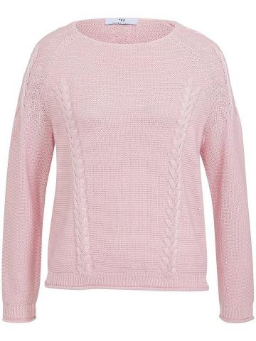 Пуловер с круглым вырезом