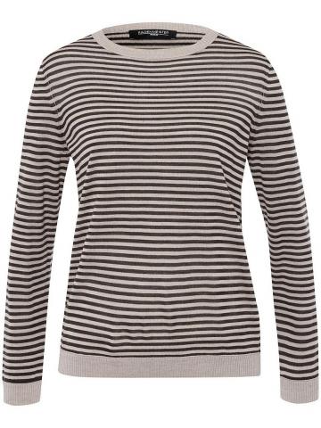 Пуловер с круглым вырезом