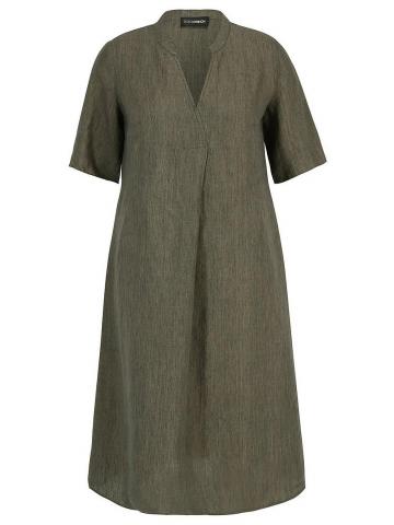 Льняное платье