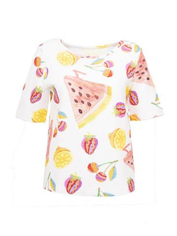 Кофта с круглым вырезом