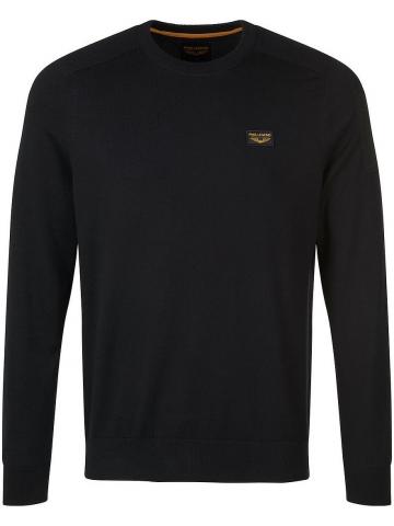 Пуловер с круглым вырезом