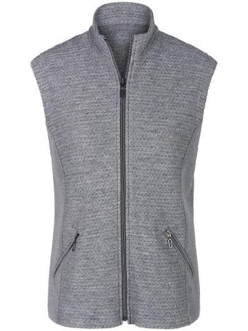 Вязаная жилетка