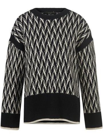 Пуловер с круглым вырезом