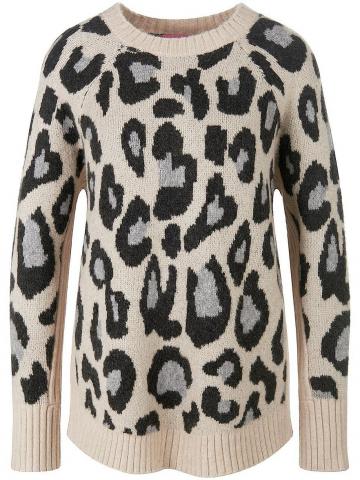 Пуловер с круглым вырезом