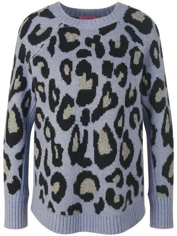 Пуловер с круглым вырезом