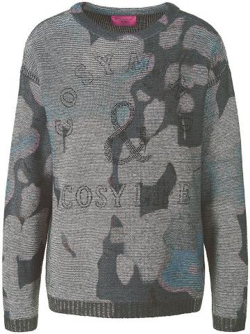 Пуловер с круглым вырезом