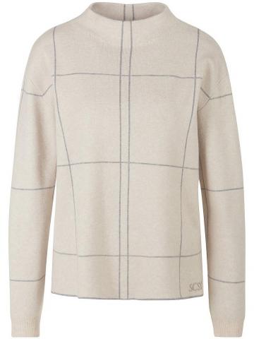 Пуловер с круглым вырезом