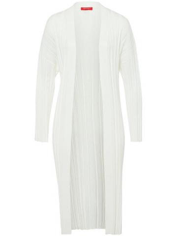 Длинный вязаный кардиган