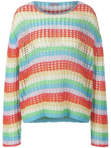 Пуловер с круглым вырезом