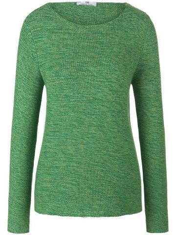 Пуловер с круглым вырезом