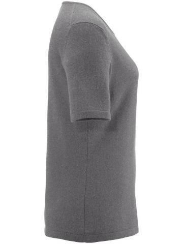 Пуловер с круглым вырезом