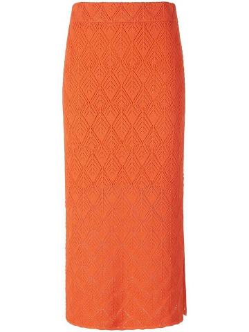 Вязаная юбка