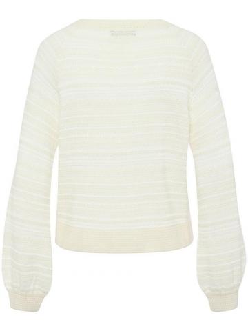 Пуловер с круглым вырезом