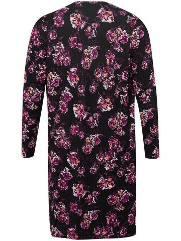 Длинный вязаный кардиган