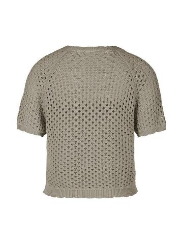 Пуловер с круглым вырезом